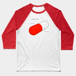 Anatomy of a Pill Baseball T-Shirt